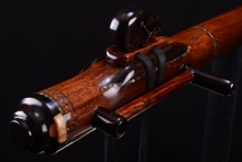 Grenadillo  Native American Flute, Minor, Contra Bass E-3, #F34J